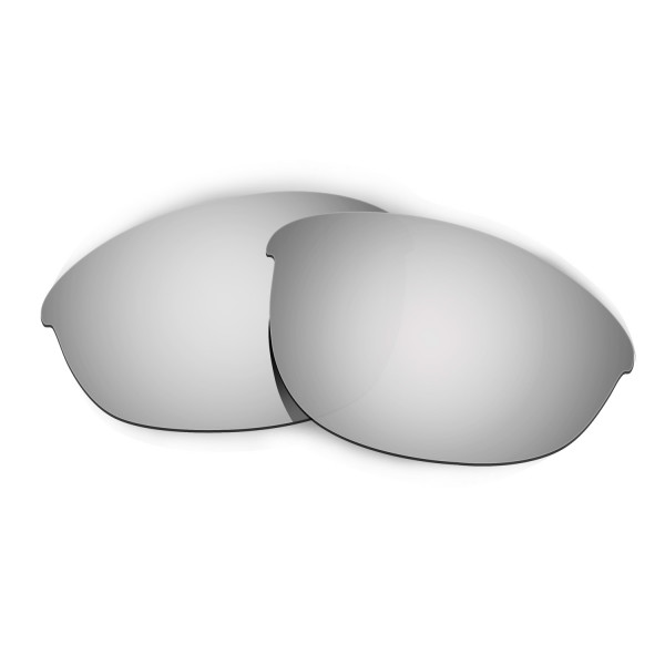 Hkuco Mens Replacement Lenses For Oakley Half Jacket Sunglasses Titanium Mirror Polarized